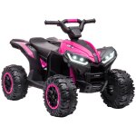 Quad buggy Électrique enfant 12 v 3 km / h max. effets lumineux et sonores rose Quad buggy Électrique enfant 12 v 3 km / h max. effets lumineux et sonores rose