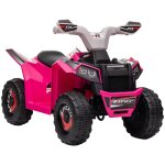 Quad �lectrique enfant v. max. 2, 5 km / h 6 v rose
