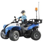 Quad police avec polici�re et accessoires multicolore