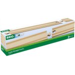 Rails droits longs marron