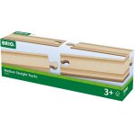 Rails moyens droits 144 mm marron Rails moyens droits 144 mm marron
