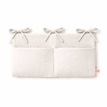 Range doudou en coton bio vichy blanc