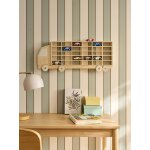 Rangement mural forme camion beige