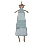 Rangement mural ourson bleu