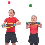 Raquettes mini trampolines - jouet �ducatif pour enfants multi - coloured