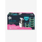 Recharges twist&click, pack �conomique de 6 en plastique recycl� gris