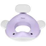 R�ducteur de toilette baleine lilas
