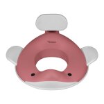 Rducteur de toilette baleine vieux rose