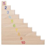 Réglette de calcul en bois 36 Éléments multi - coloured Réglette de calcul en bois 36 Éléments multi - coloured