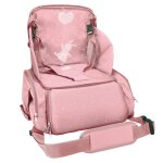R�hausseur voyage 2 en 1 sac isotherme sushi rose