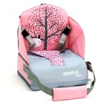 R�hausseur de voyage nordique rose