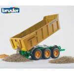 Remorque basculante joskin jaune et vert