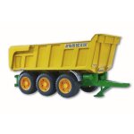 Remorque basculante joskin jaune et vert Remorque basculante joskin jaune et vert