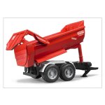 Remorque benne tandem krampe rouge