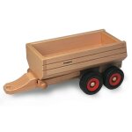 Remorque conteneur beige