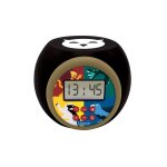R�veil projecteur harry potter - fonction alarme, veilleuse, �cran lcd, � piles multicolore