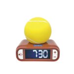R�veil avec veilleuse tennis en 3d multicolore