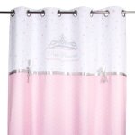 Rideau enfant - princesse ruban rose