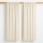 Rideaux en gaze de coton bio vert blanc Rideaux en gaze de coton bio vert blanc