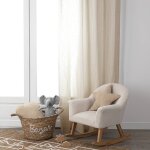 Rideau  oeillets - berlingot beige