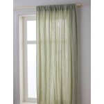 Rideau tube tamisant en gaze de coton Rideau tube tamisant en gaze de coton