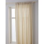 Rideau tube tamisant en gaze de coton Rideau tube tamisant en gaze de coton
