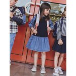 Robe 2 en1 fille marine