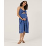Robe d'allaitement nolwenn bleu