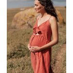 Robe d'allaitement nolwenn cuivre