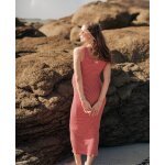 Robe beachwear de maternit� dinard rouge