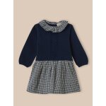 Robe bb bi - matire carreaux marine