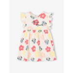 Robe b�b� disney minnie sans manches �cru