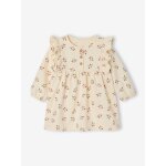 Robe b�b� fille en molleton �cru