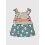 Robe b�b� en maille imprim�e multicolore