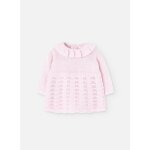Robe bb maille rose