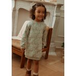 Robe bb en molleton lison vert