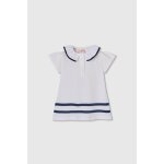 Robe b�b� � rayures blanc