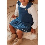 Robe bb en velours ctel npal bleu
