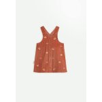 Robe b�b� en velours c�tel� ollie terracotta