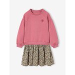 Robe bi - mati�re fille mauve