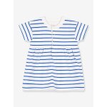 Robe + body manches courtes blanc