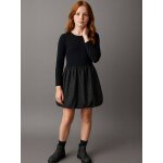 Robe boule fille bi - mati�re anthracite
