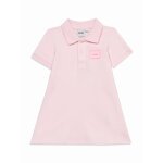 Robe boutonn�e rose