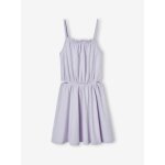 Robe  bretelles ajoure cts fille lavande