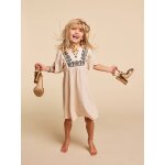 Robe brod�e fille capsule m�re - fille sable