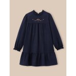 Robe brode marine