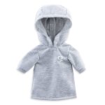 Robe  capuche pour poupe ma corolle multicolore