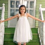 Robe crmonie bohme tulle alizee blanc cass dor