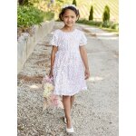 Robe crmonie  sequins fille cru