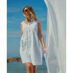 Robe chemisier agathe bleu